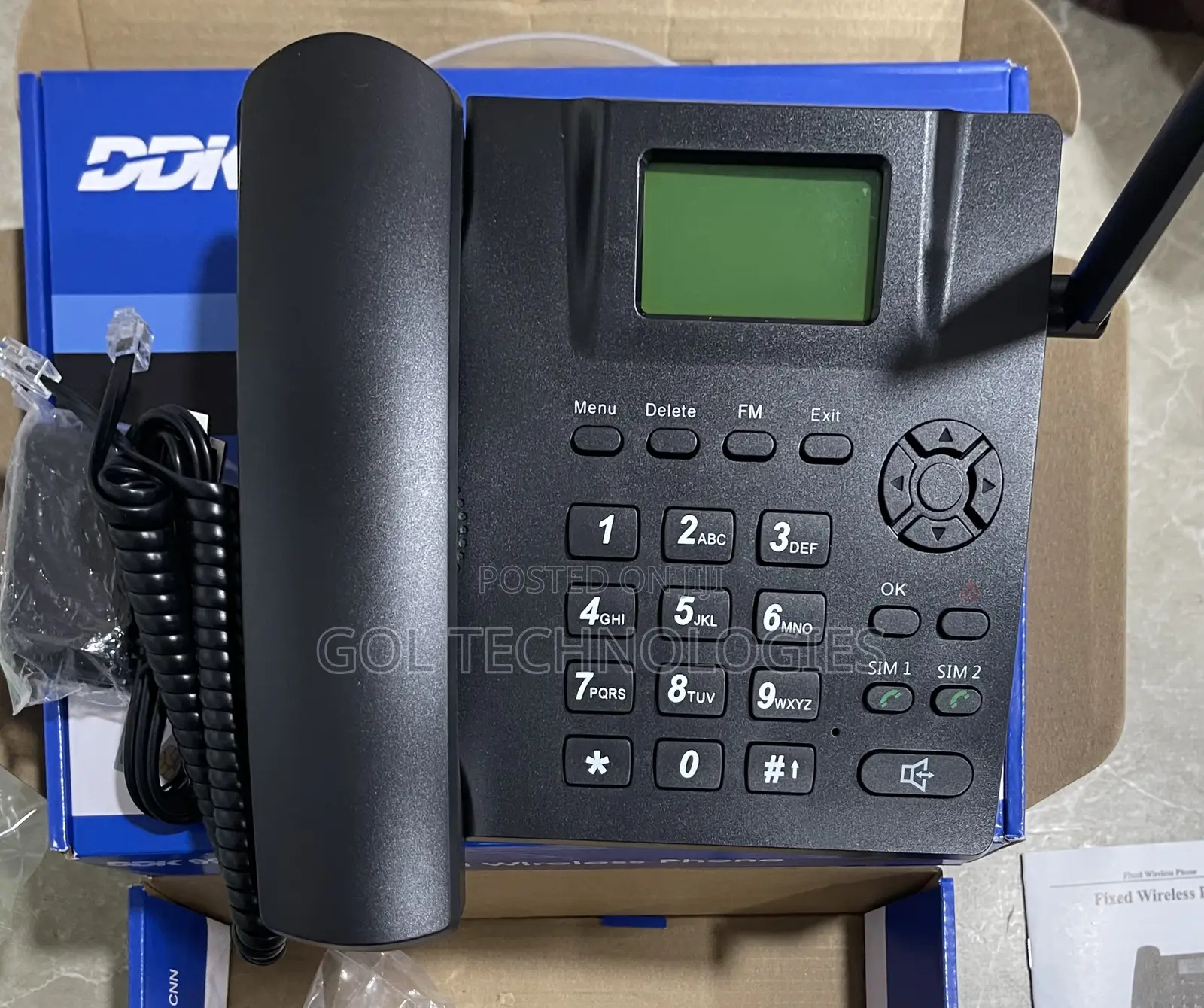2 Sim Fixed Wireless Phone Unlimited Communication