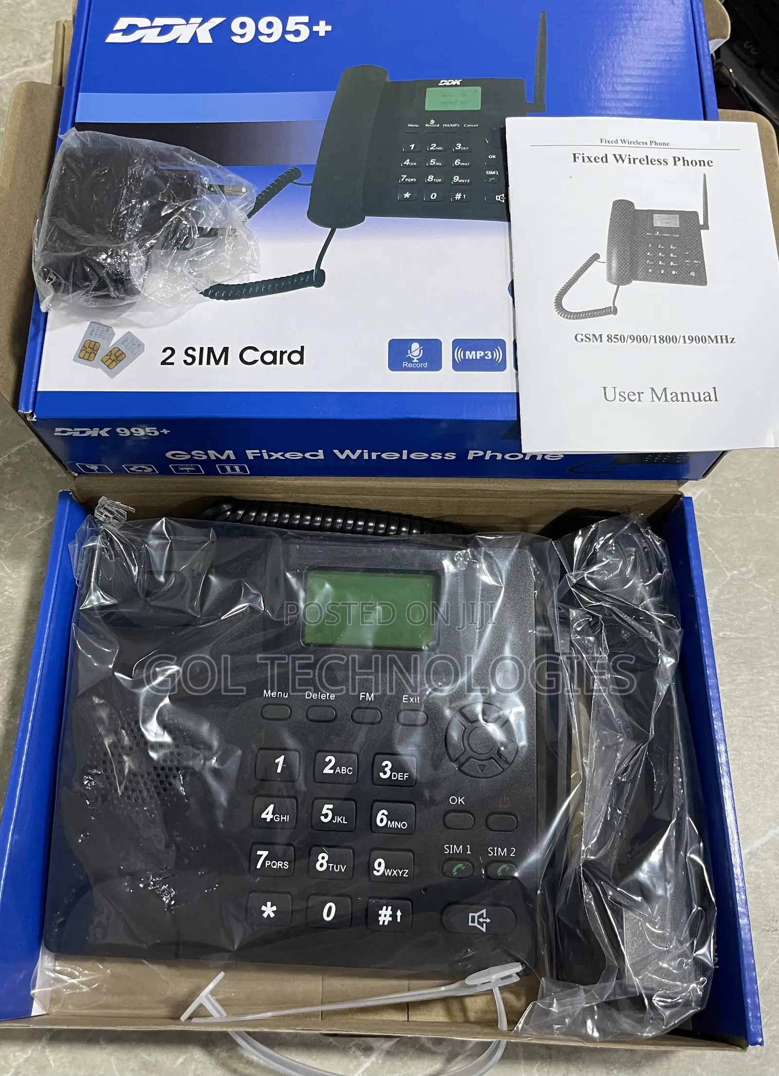 2 Sim Fixed Wireless Phone Unlimited Communication