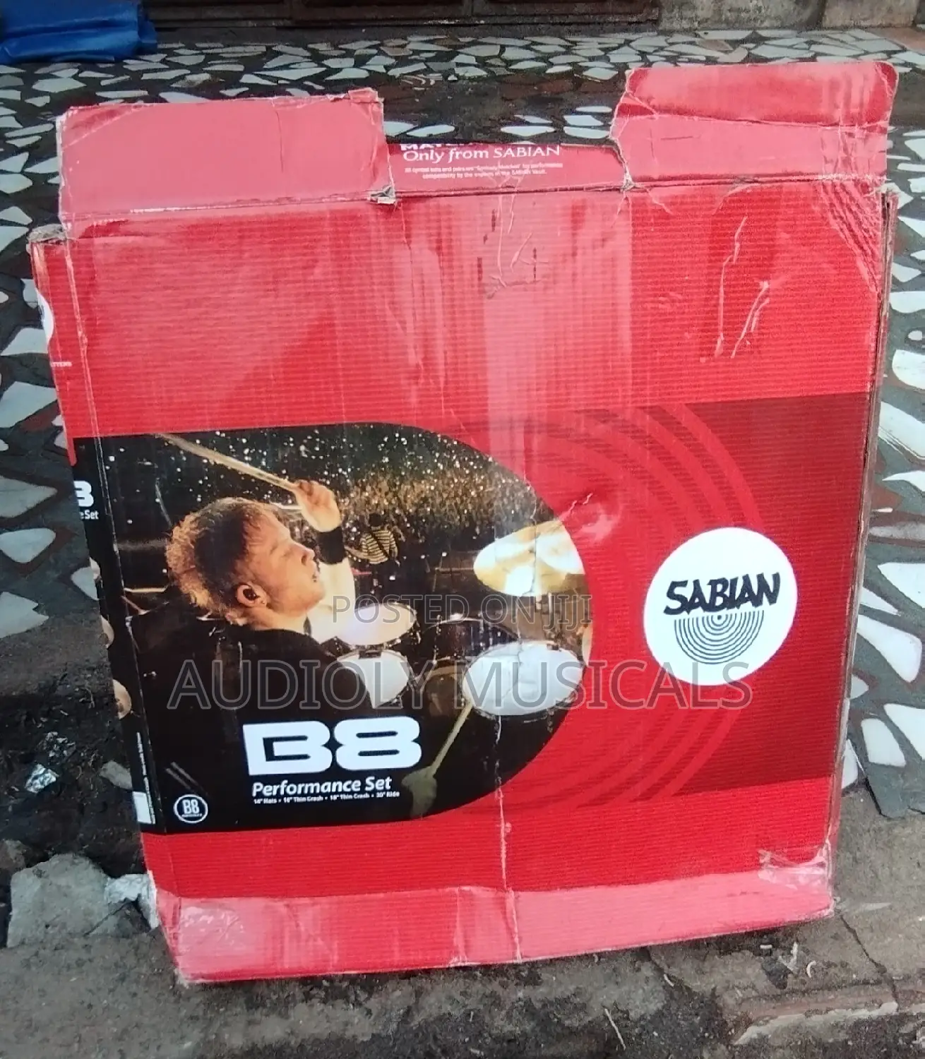 Sabian B8x 4set Cymbals