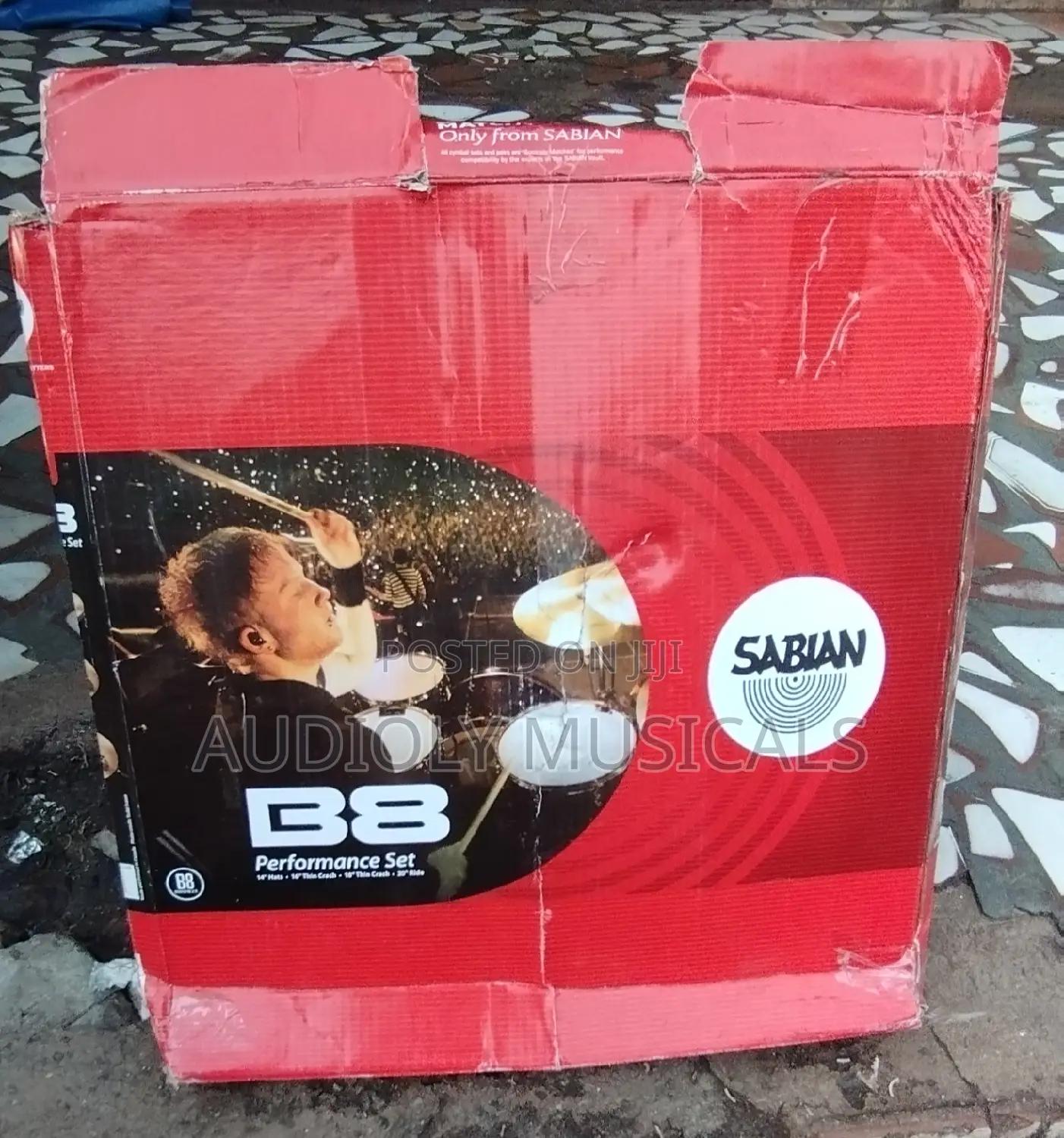 Sabian B8x 4set Cymbals