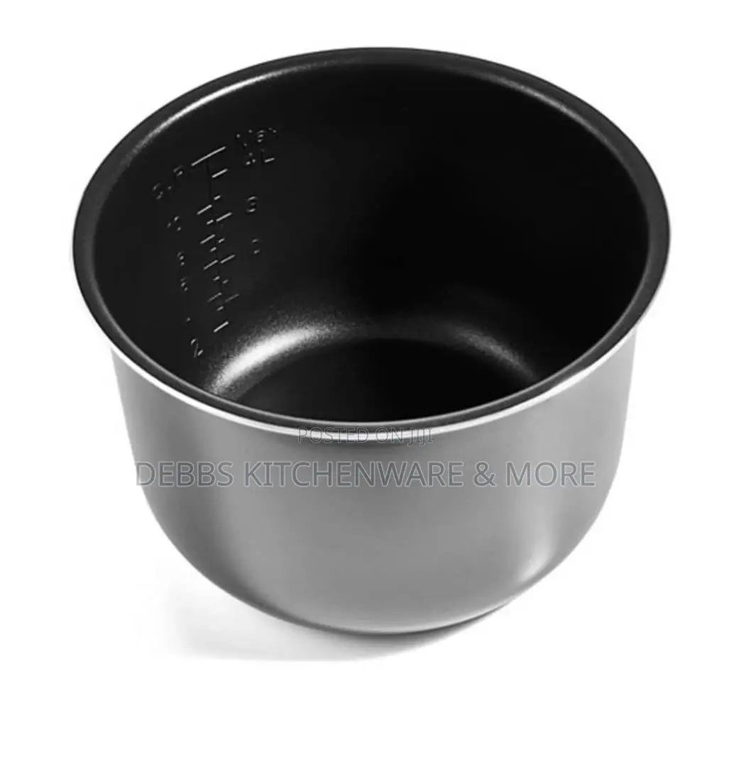 Metallic Black Multipurpose Pressure Cooker, 5.5 Litres