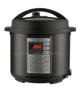 Metallic Black Multipurpose Pressure Cooker, 5.5 Litres