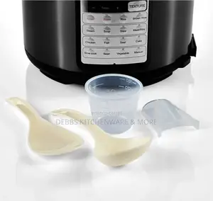 Metallic Black Multipurpose Pressure Cooker, 5.5 Litres