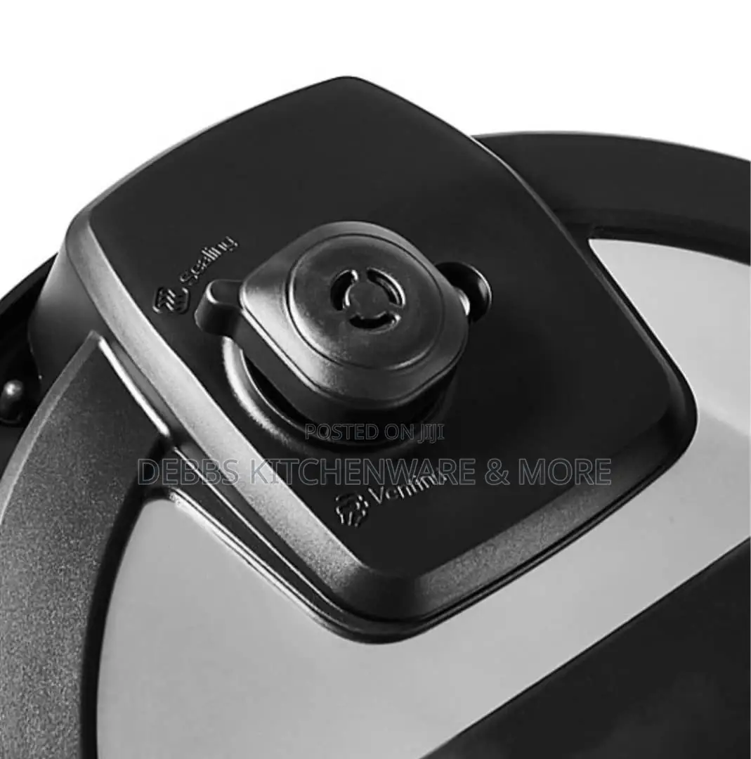 Metallic Black Multipurpose Pressure Cooker, 5.5 Litres