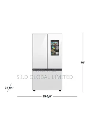 Samsung - BESPOKE 30 Cu. Ft. Smart Fridge+Family Hub