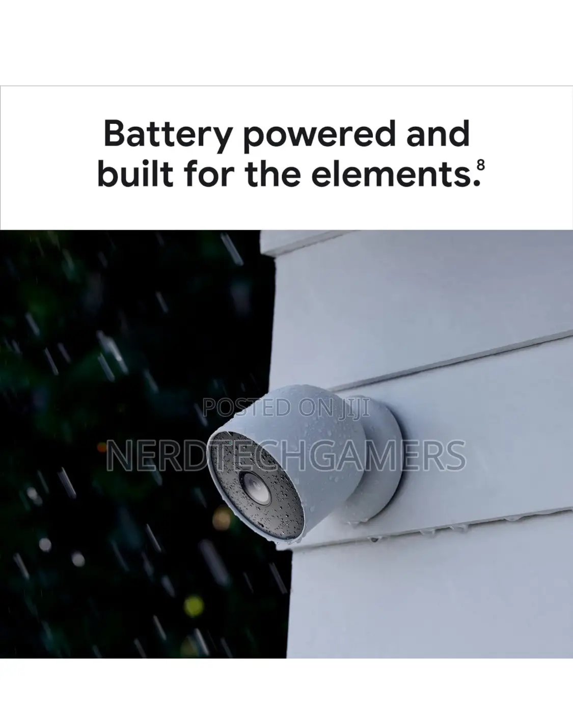Google Nest Cam (Outdoor/Indoor, Battery) Security Camera -
