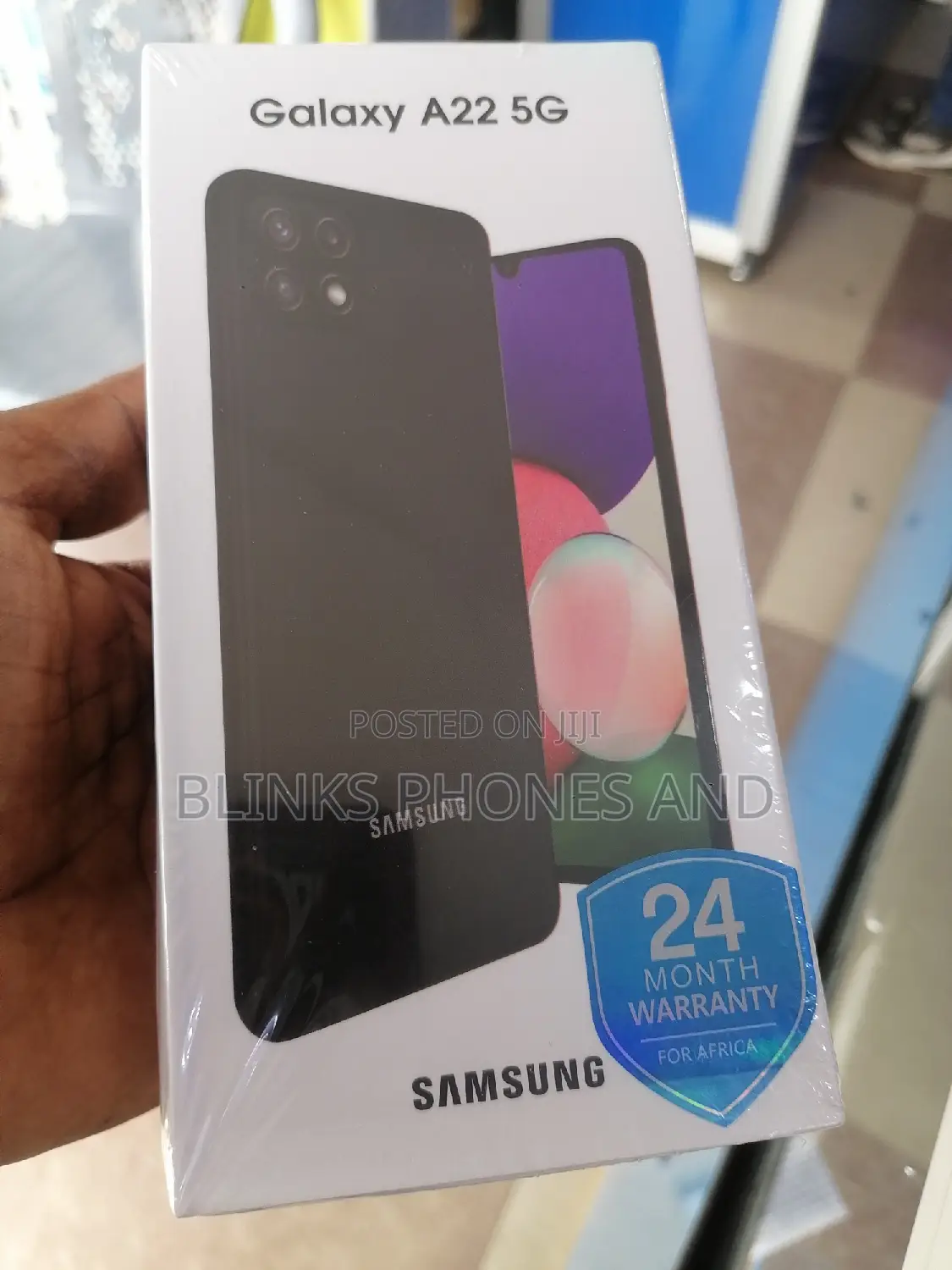 New Samsung Galaxy A22 5G 128 GB Black