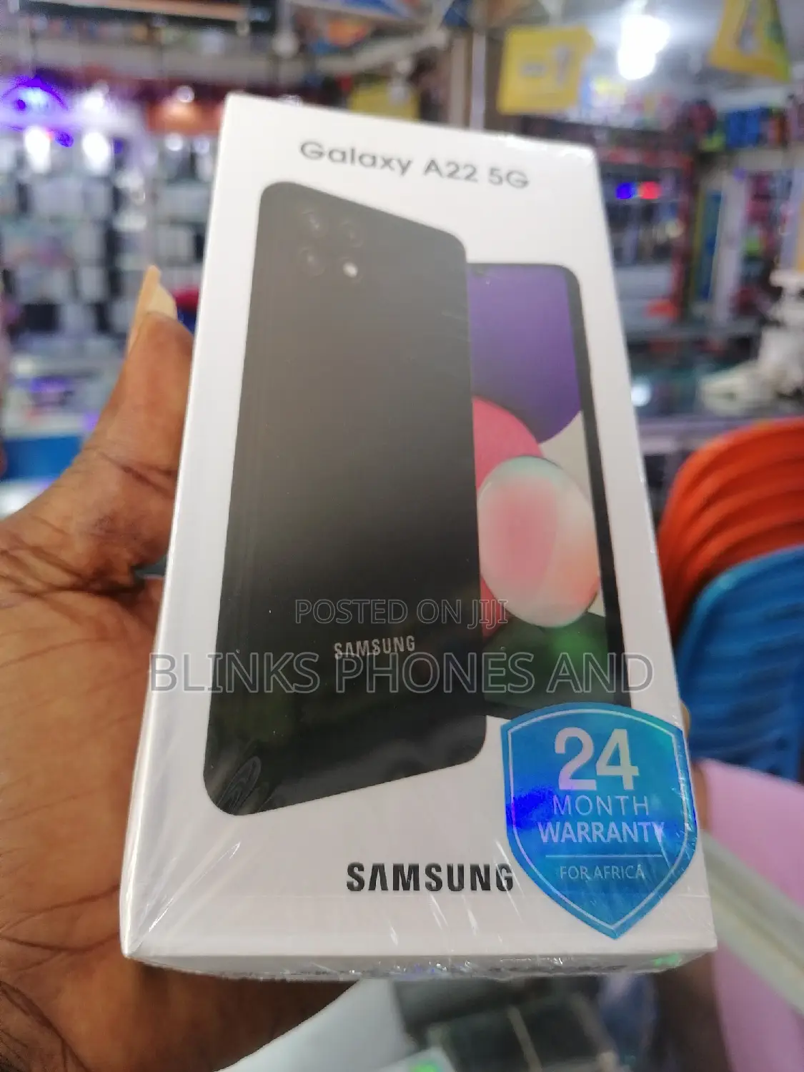 New Samsung Galaxy A22 5G 128 GB Black
