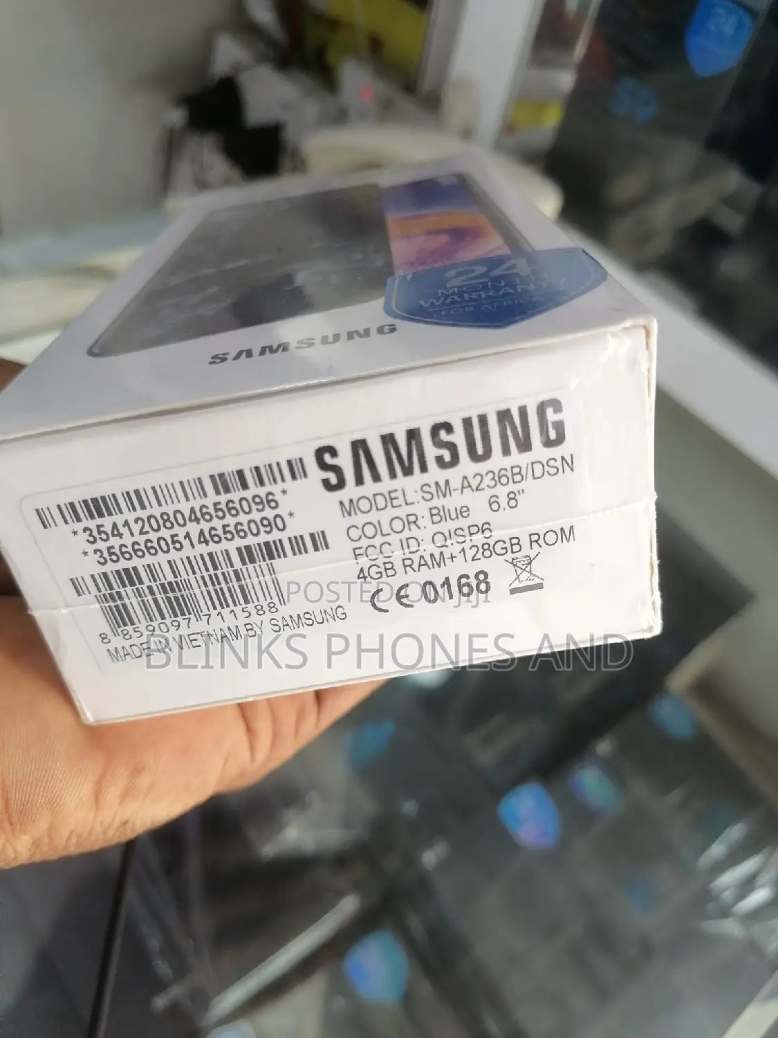 New Samsung Galaxy A23 5G 128 GB Blue