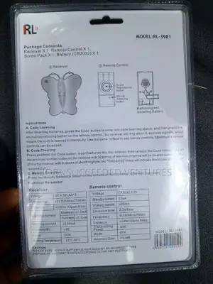 100 Meter Range Door Bell