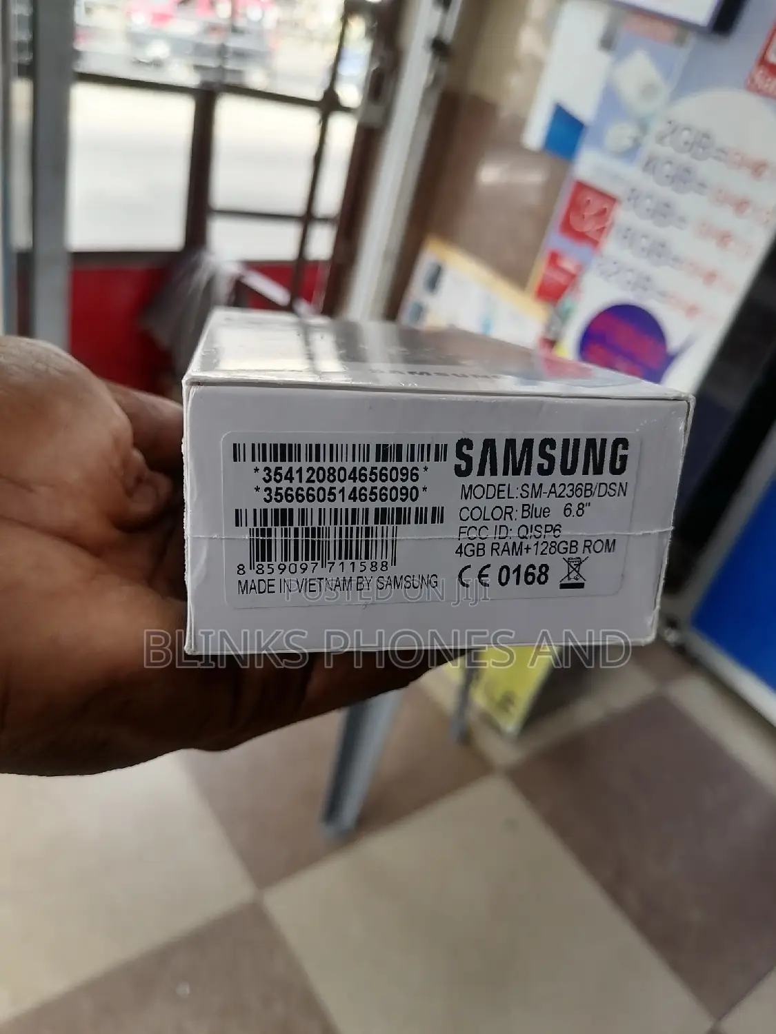 New Samsung Galaxy A23 5G 128 GB Blue