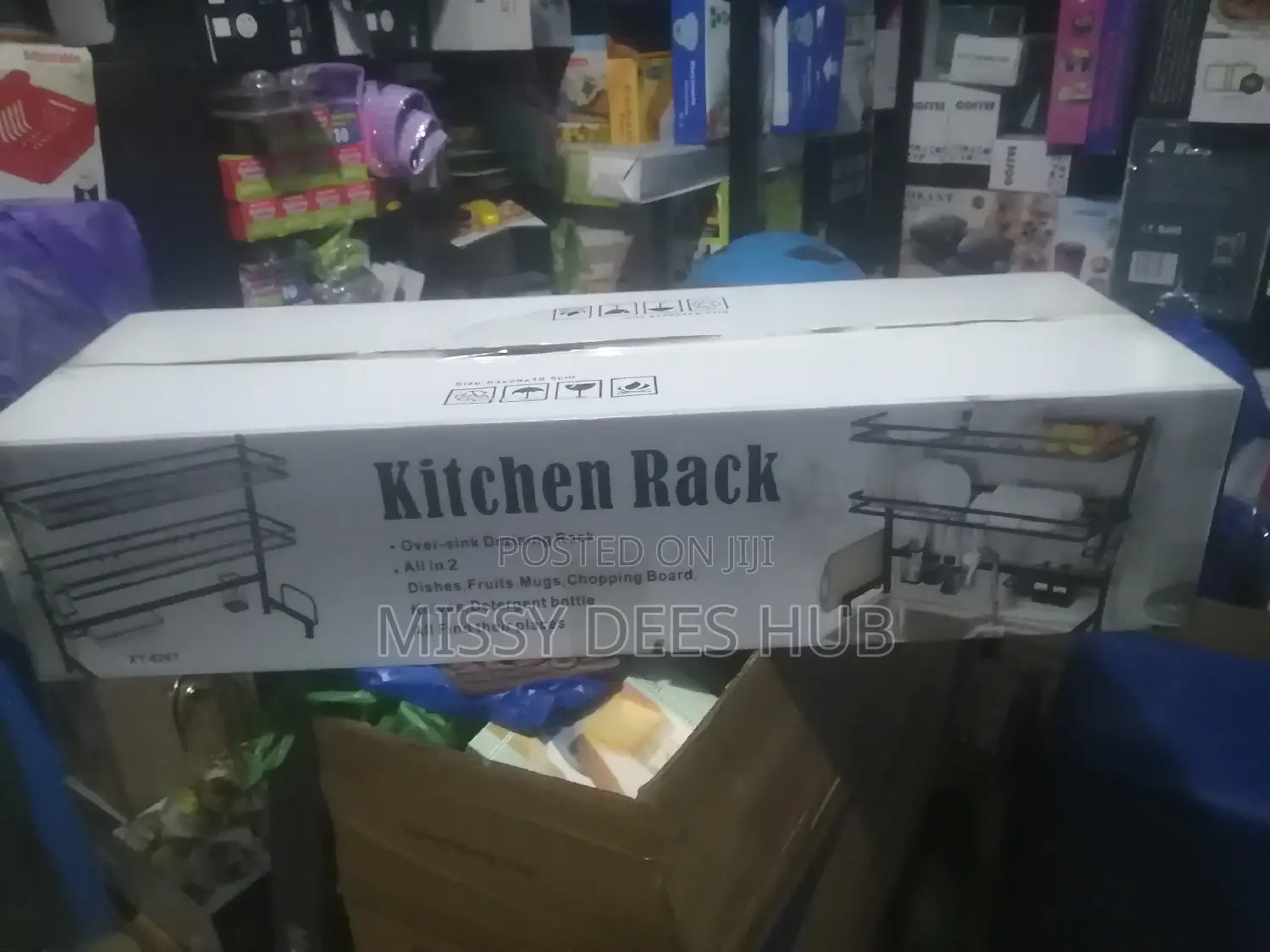 2 Tier Over the Sink Rack