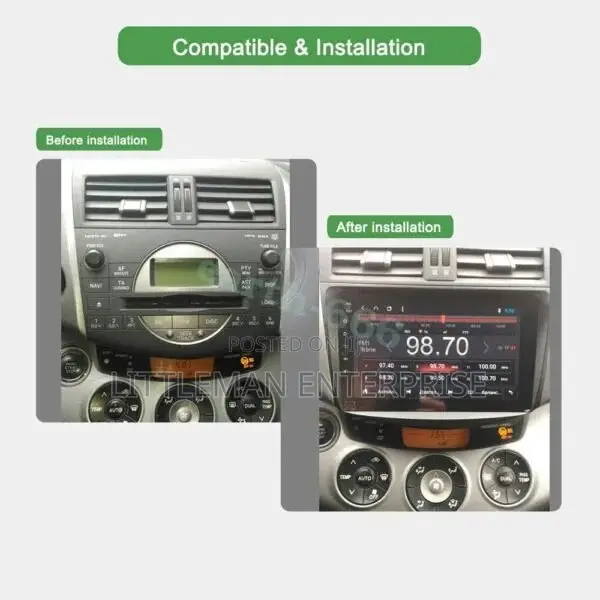 Toyota Rav4 2007 – 2011 Player Android Multimedia