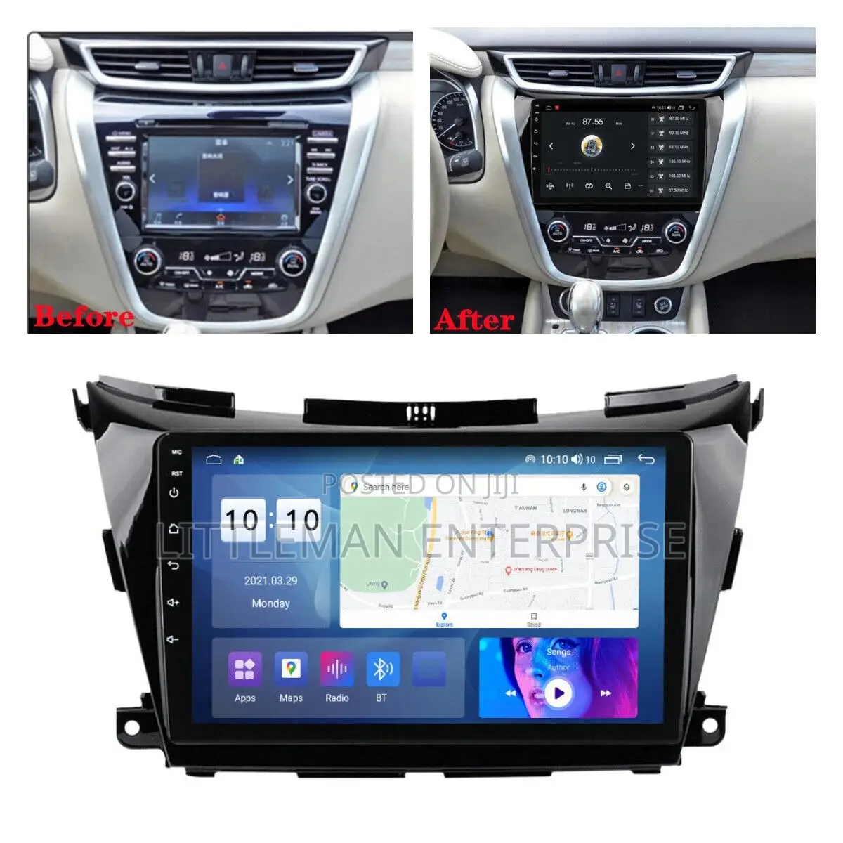Nissan Murano 2014-2020 Android Player