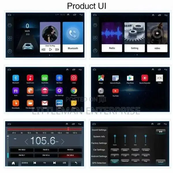 Toyota Highlander 2015-2019 Android Player
