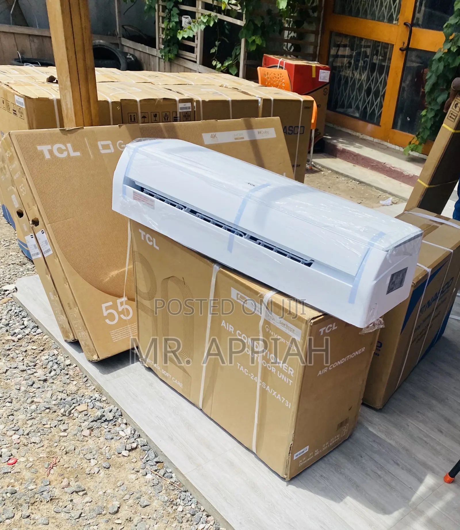 Lovely TCL 2.5hp Split Type Inverter Electric Ac(White).