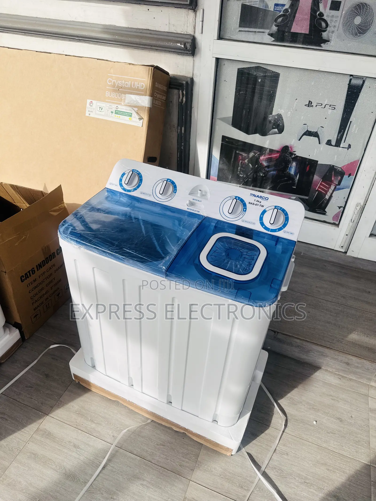 Powerful Wash and Spin Topload Nasco 7kg