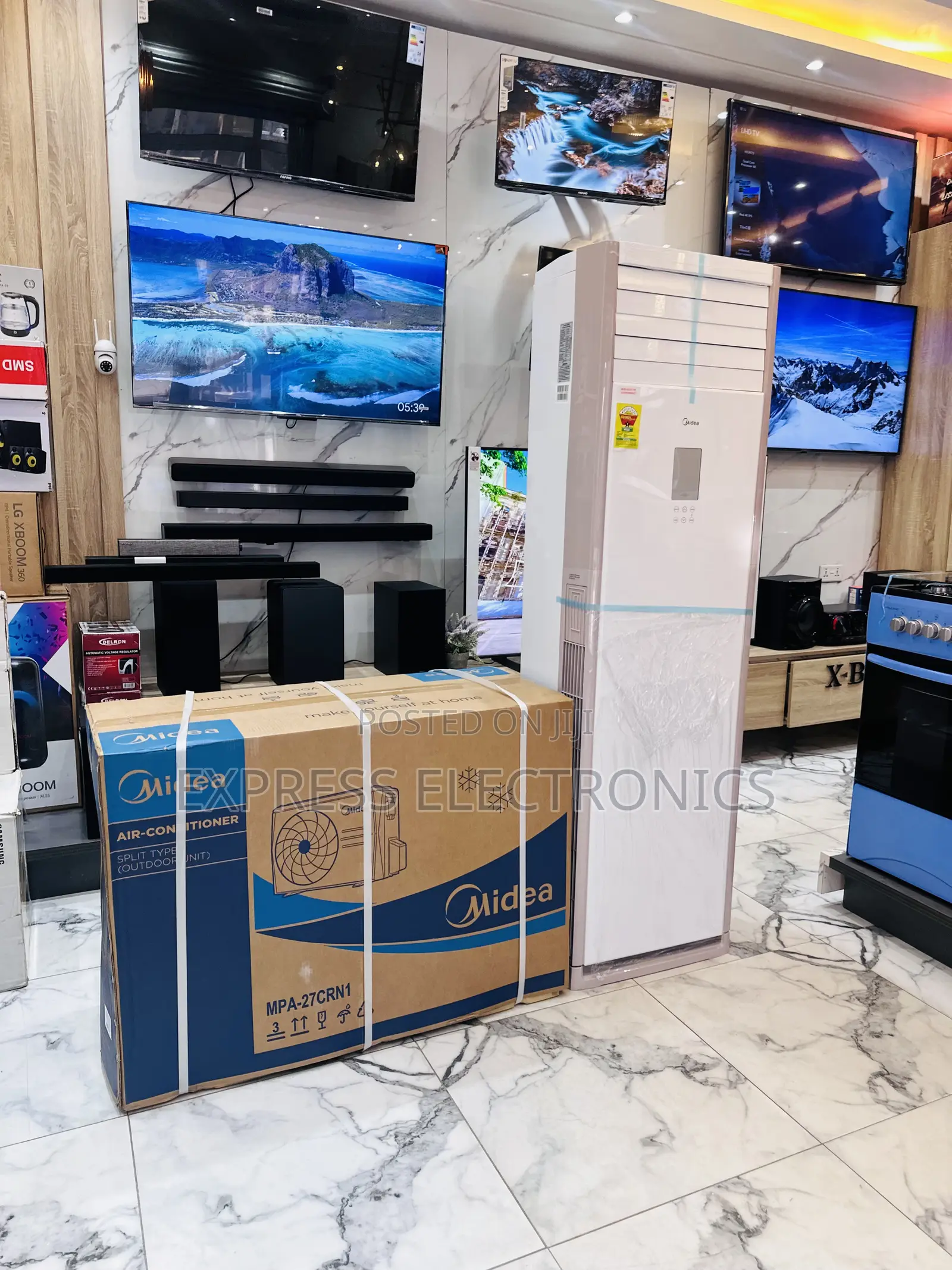 Midea 3hp Split R410 Floor Standing Air Conditioner.