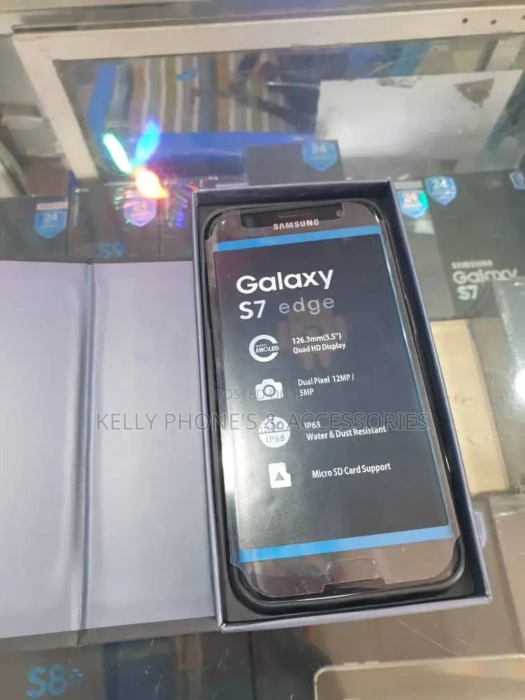 New Samsung Galaxy S7 edge 32 GB Black