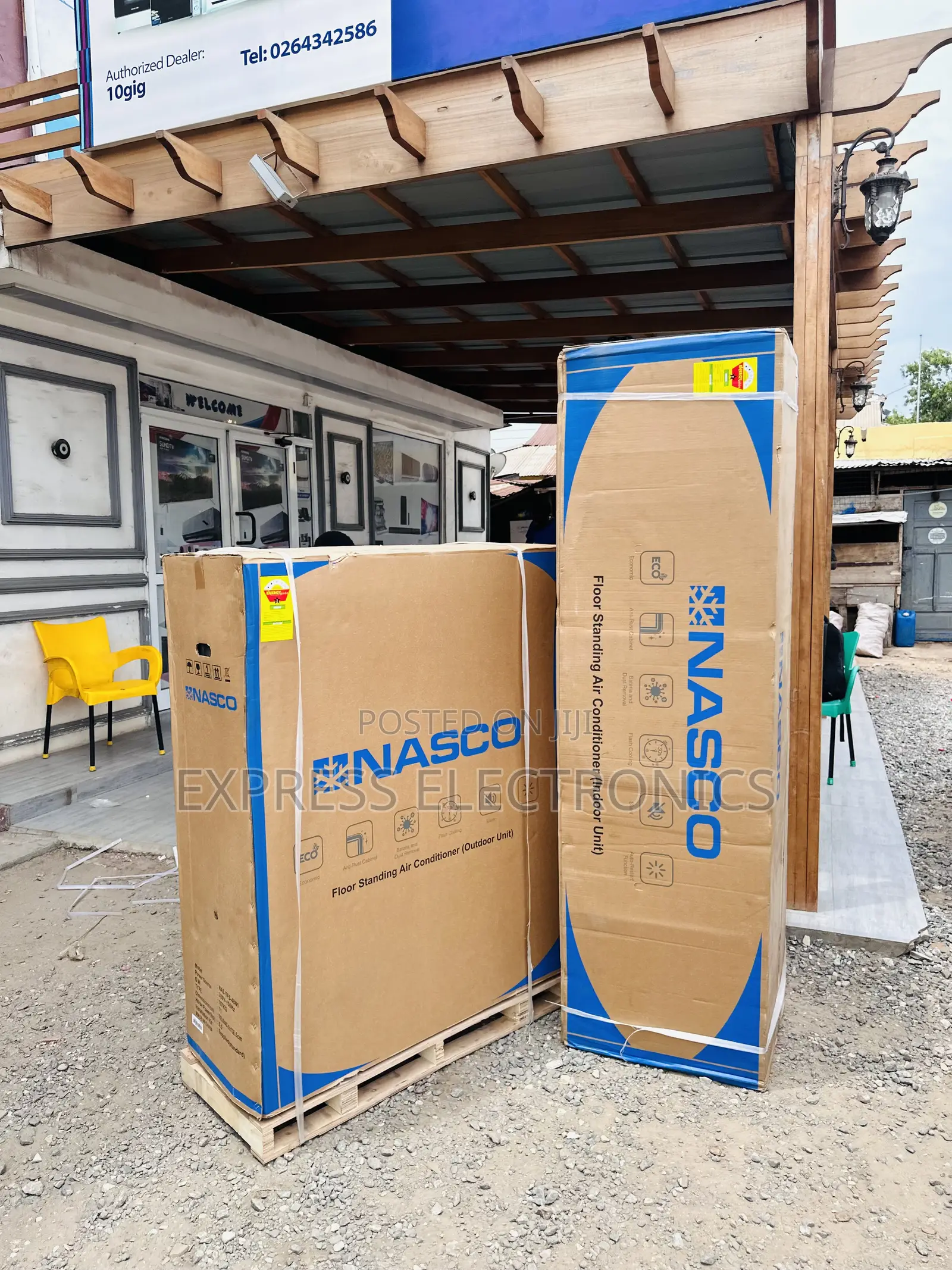 Self Cleaning Nasco 5hp Split Floor Standing