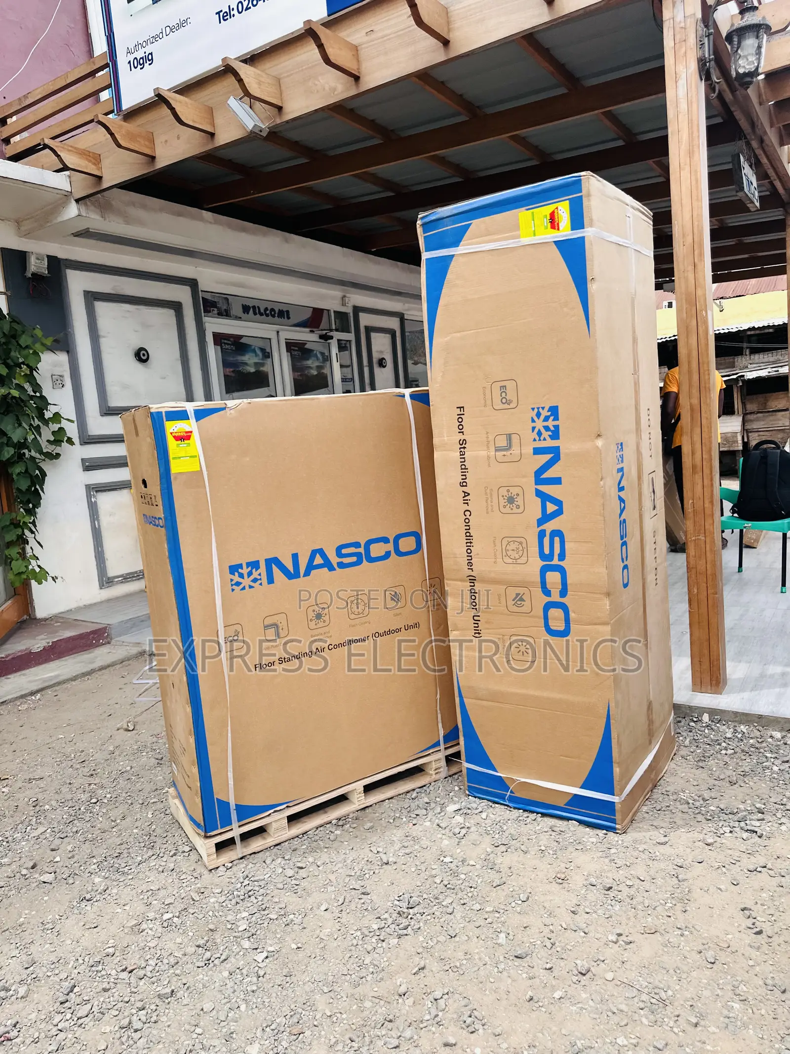 Remote Control Nasco Floor 5hp Split.