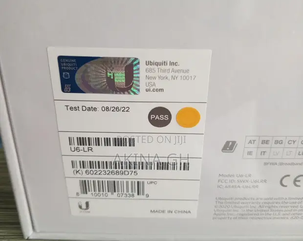 Ubiquiti Unifi Long Range Access Point U6 Lr 2