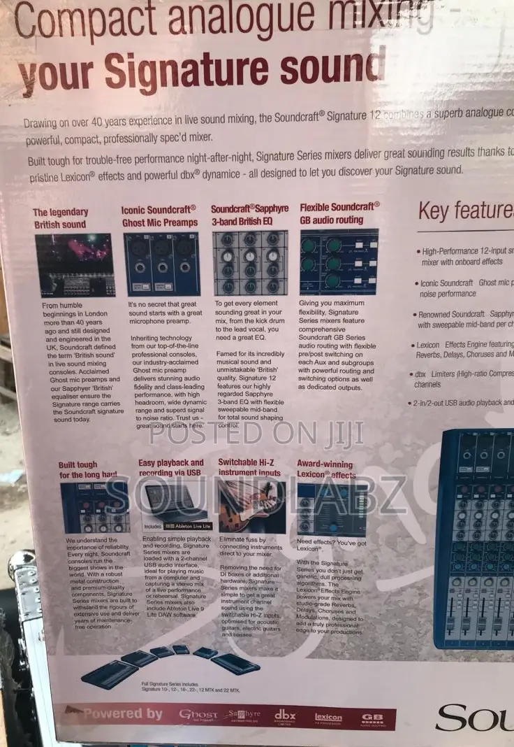 Soundcraft Signature 12 Analog 12-channel Mixer