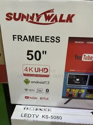 Brand New 50” Sunny Walk Smart Uhd Tv