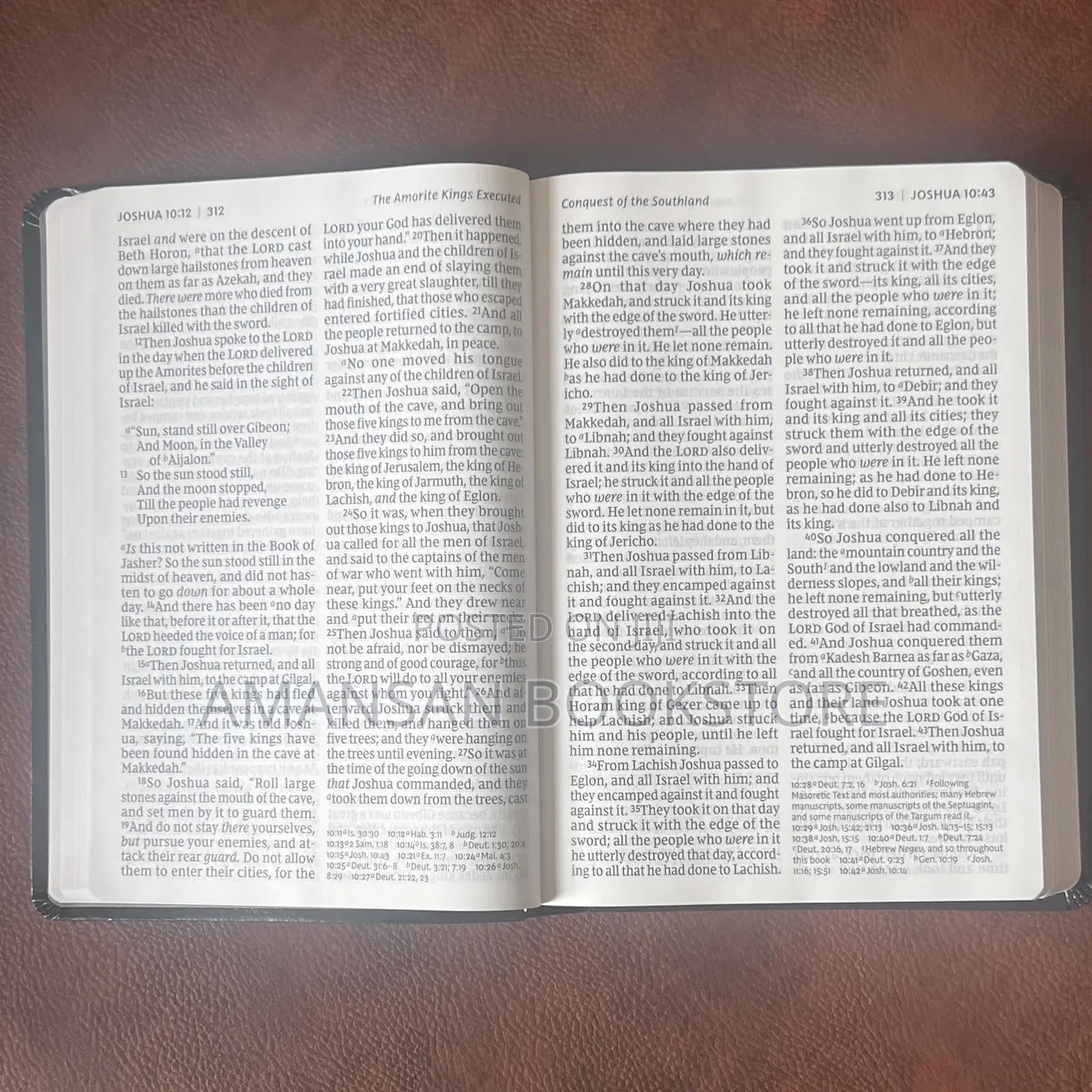 NKJV Super Giant Print Reference Bible