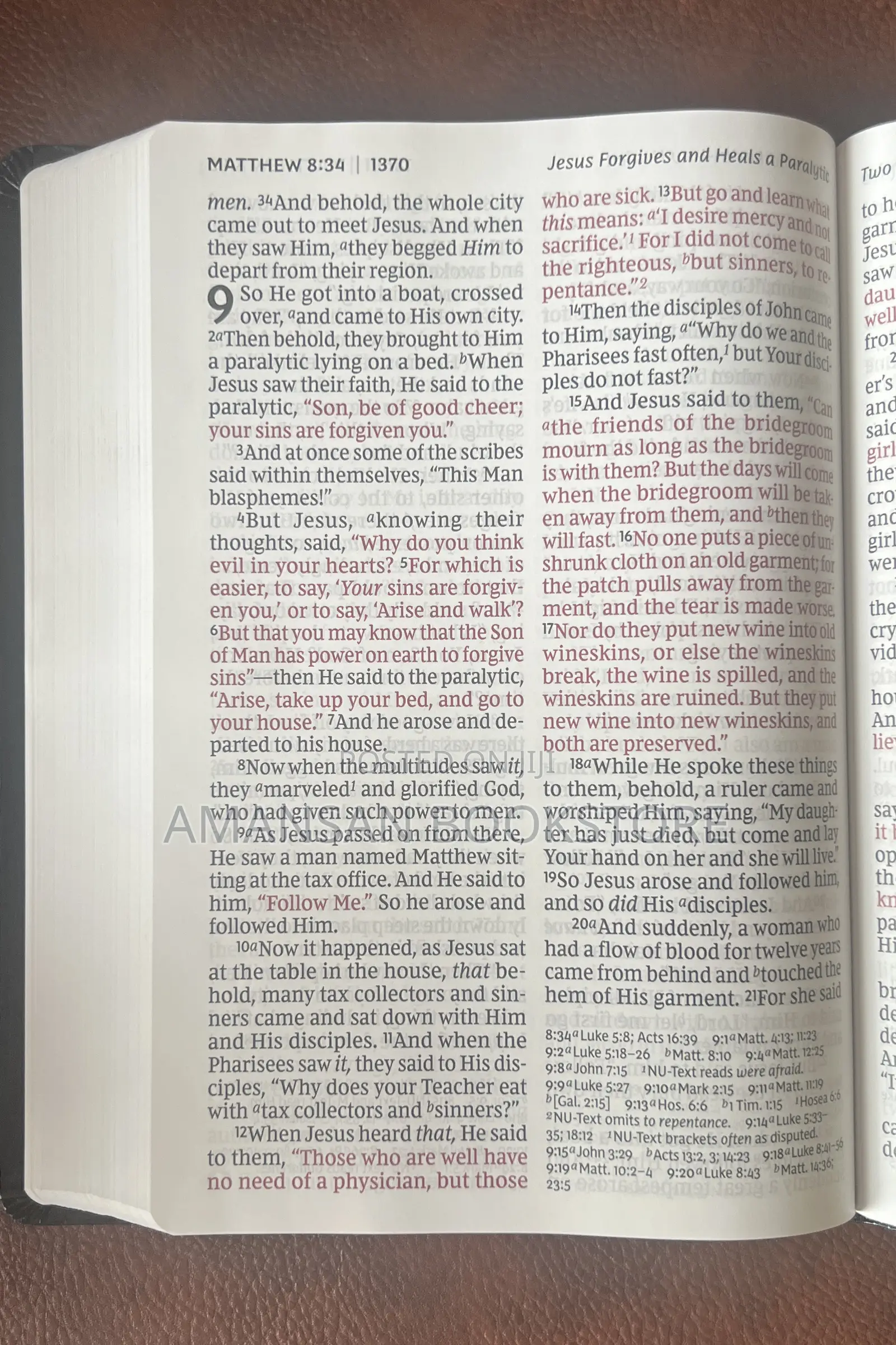 NKJV Super Giant Print Reference Bible