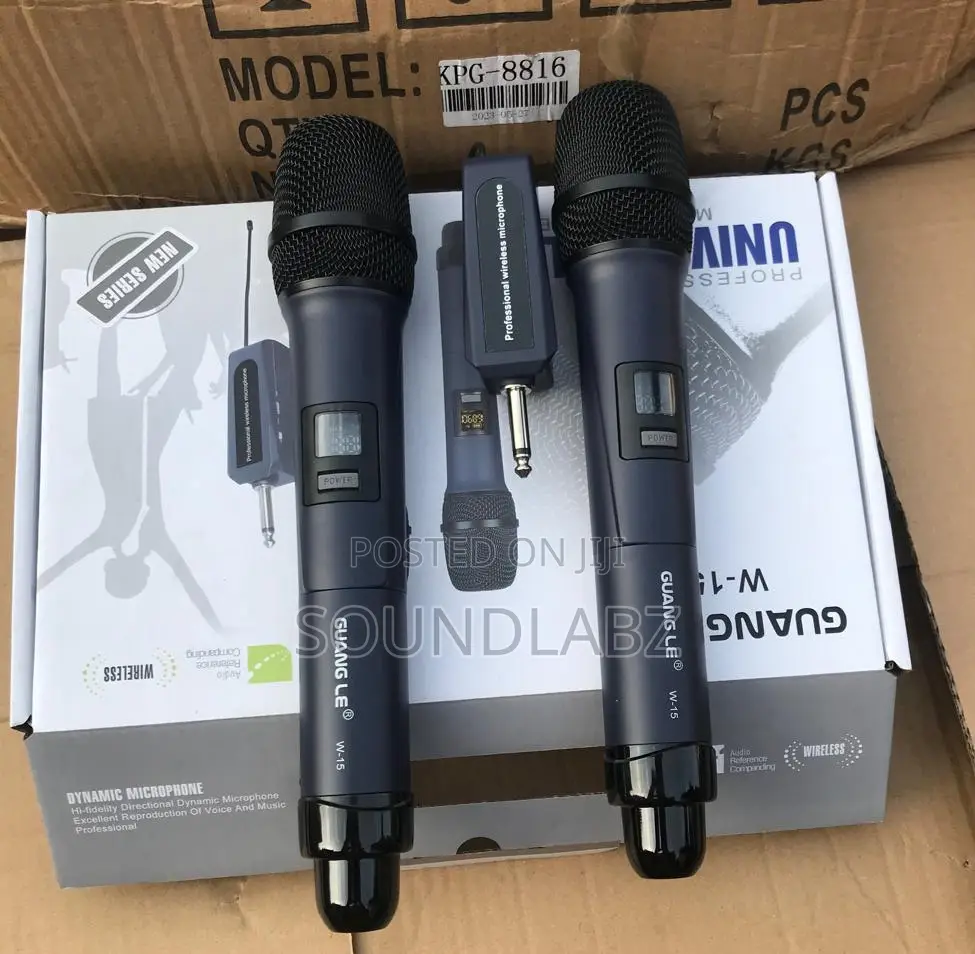 Guang-Le W-15f Universal Handheld Microphone System