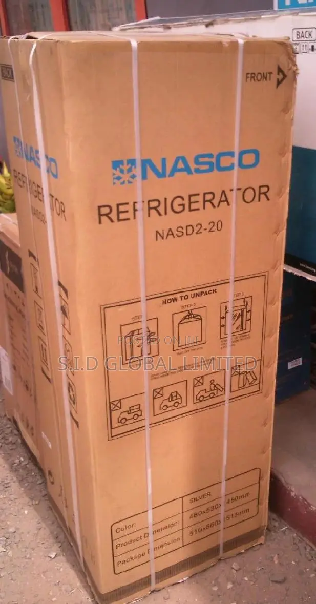 Available Nasco 147ltr Bottom Freezer Refrigerator