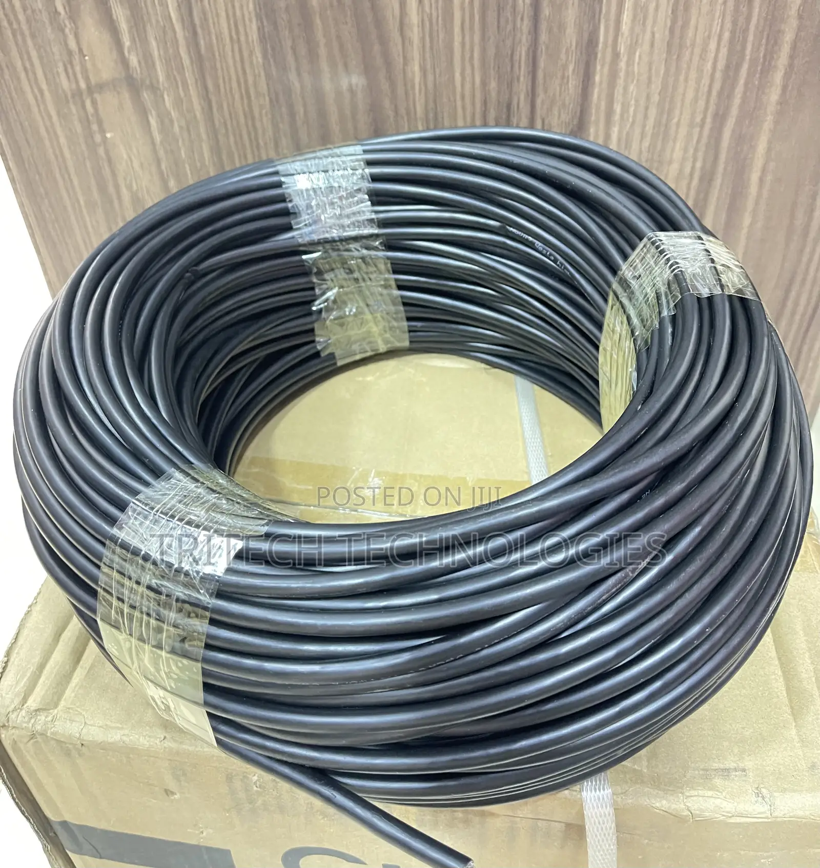 Cat6 100M Outdoor SFTP Cable Double Coated