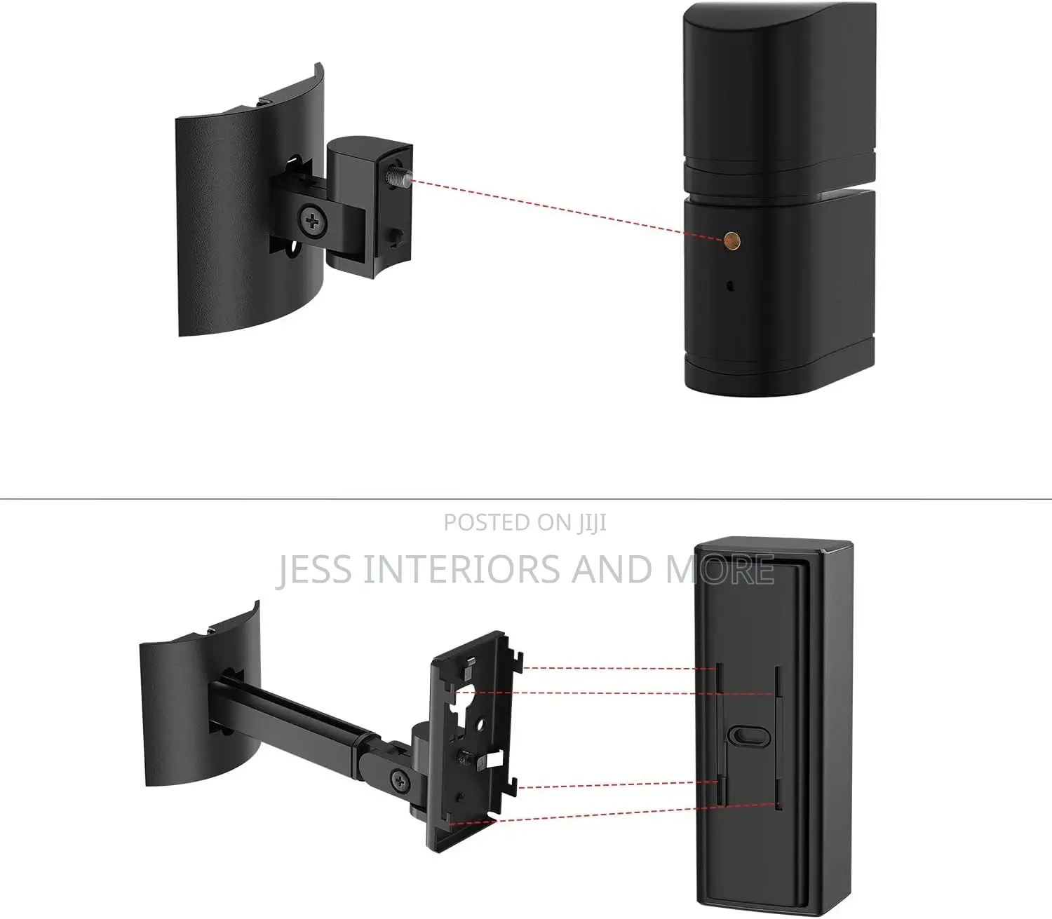 Adjustable Speaker Wall Ceiling Mount for Bose Speakers