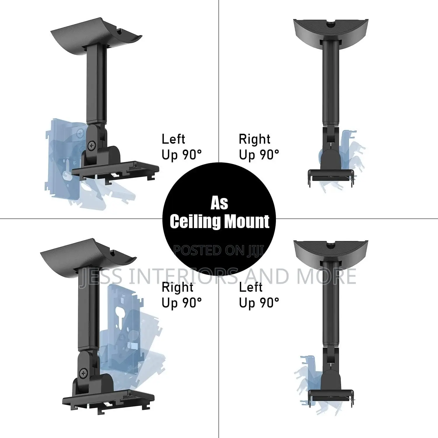 Adjustable Speaker Wall Ceiling Mount for Bose Speakers