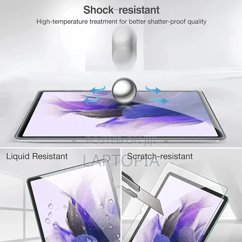 Samsung Tab S7fe/S7+/S8+ Protector 12.4