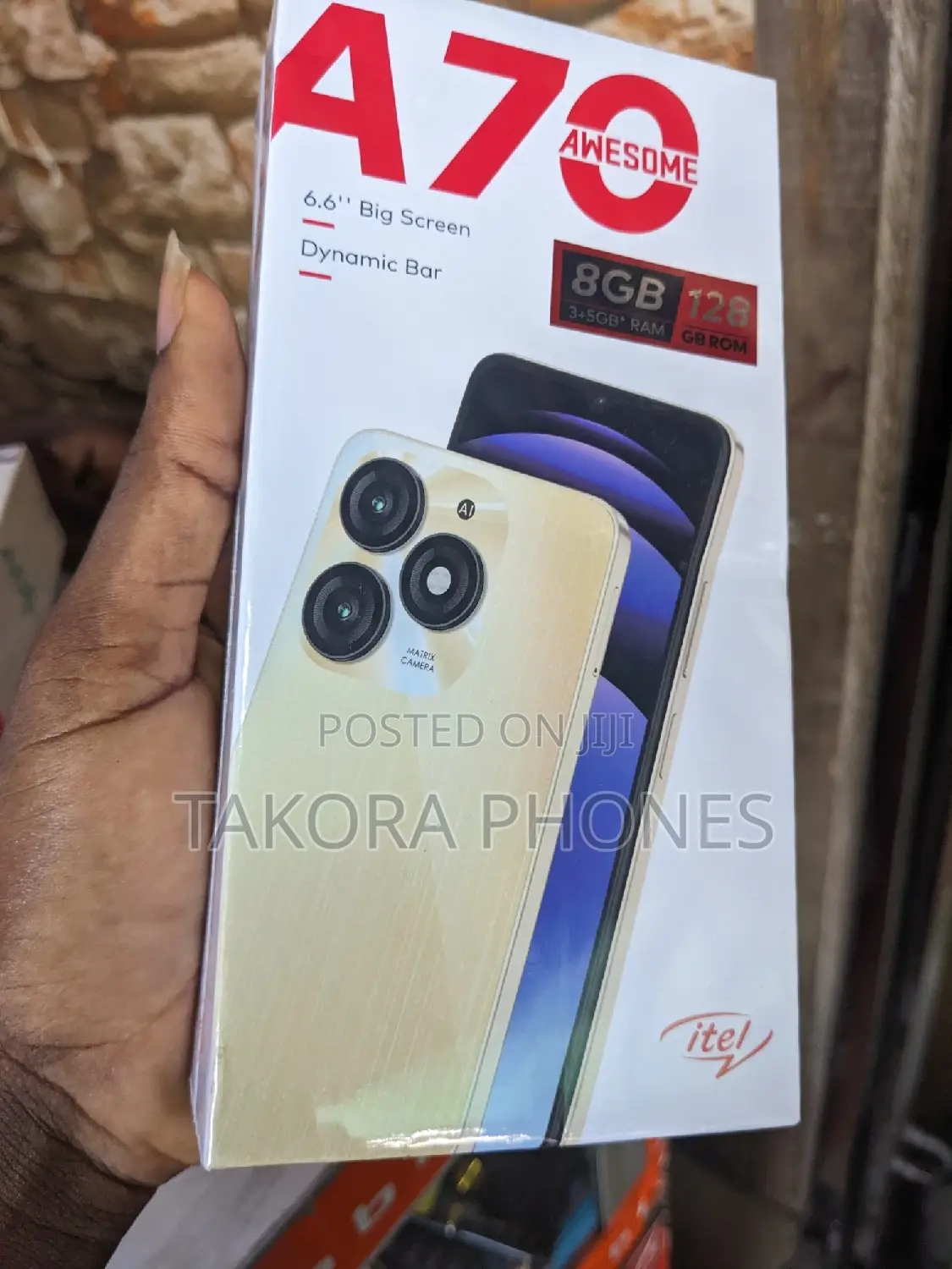 New Itel A05s 32 GB Black
