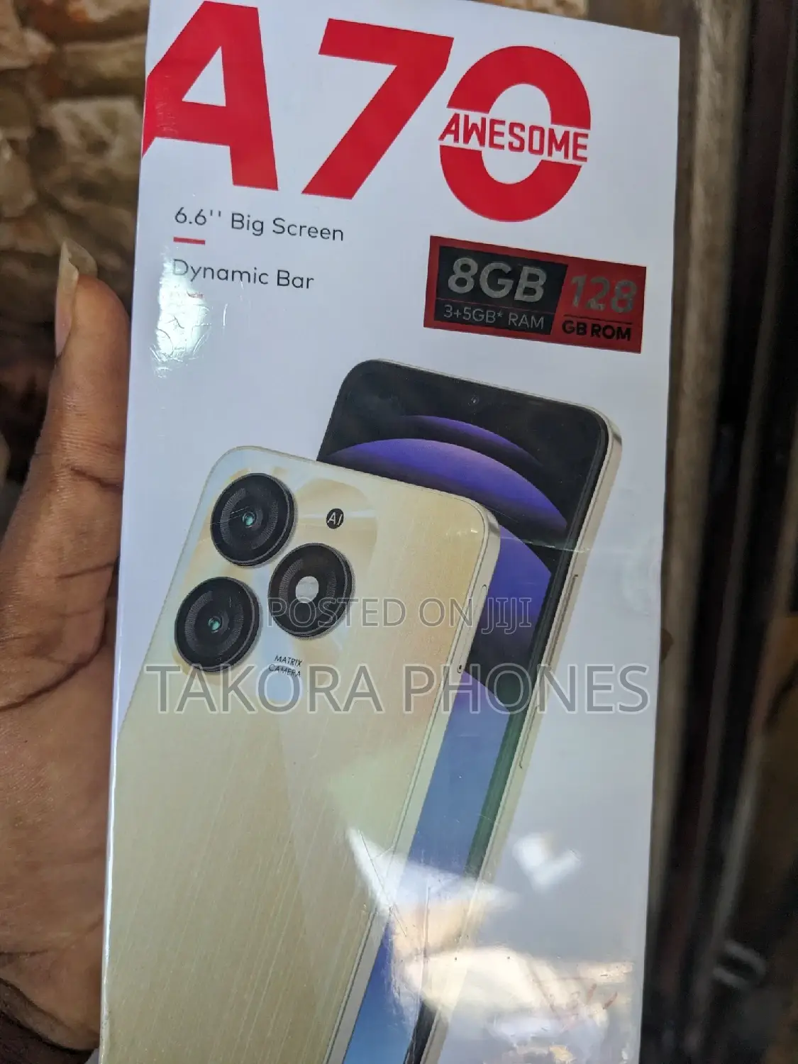 New Itel A05s 32 GB Black