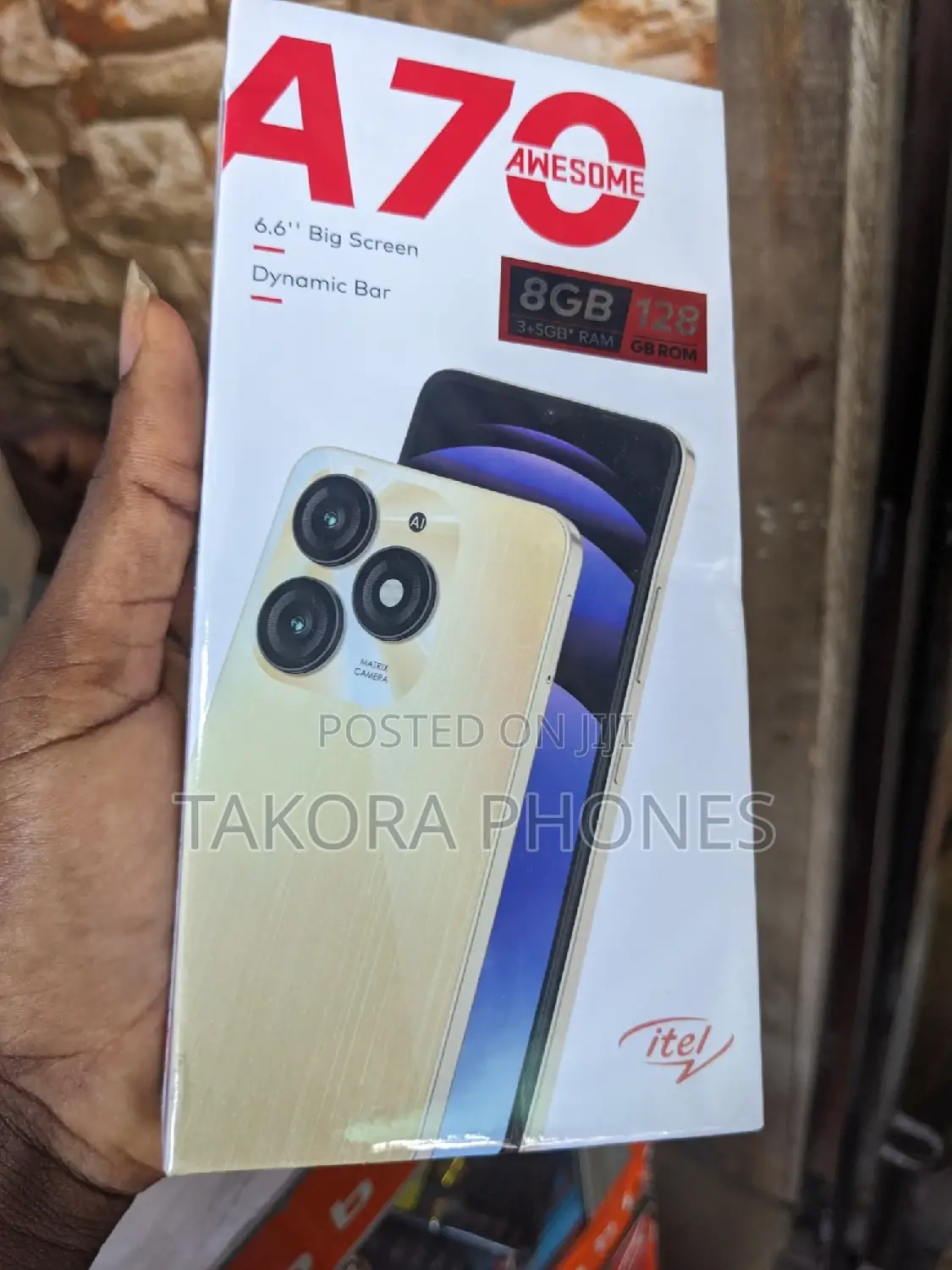 New Itel A05s 32 GB Black