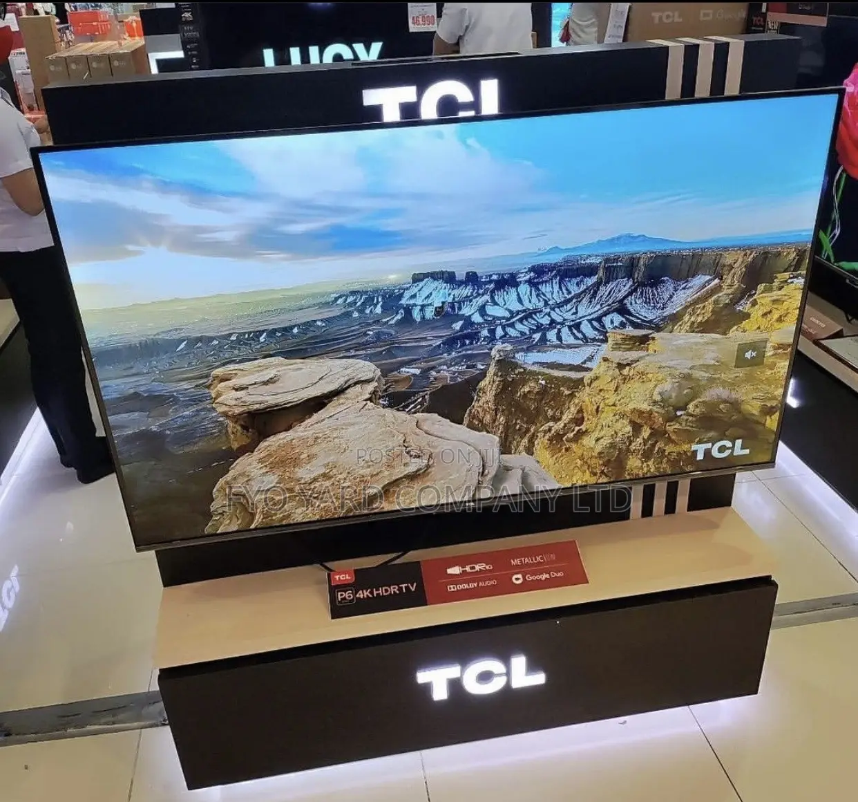 Latest Made TCL 55 Inch Smart HDR Android Satellite Tv