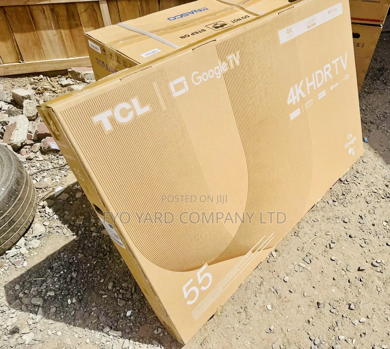 Latest Made TCL 55 Inch Smart HDR Android Satellite Tv