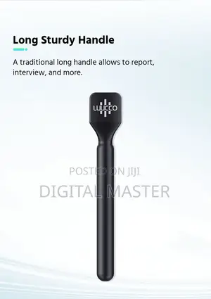 Luucco Wirefree Mini Wireless Microphone Handheld Adapter