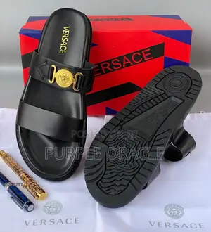 Breathable and Lightweight Versace Slippers
