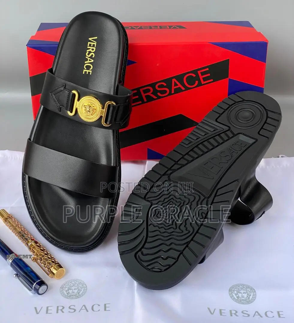 Breathable and Lightweight Versace Slippers