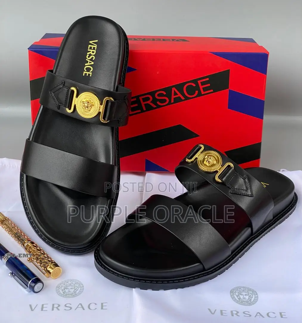 Breathable and Lightweight Versace Slippers