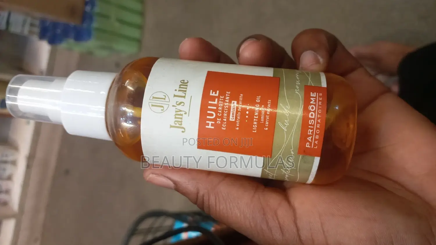 Jany's Line Brightening Lotion, Serum and Oil