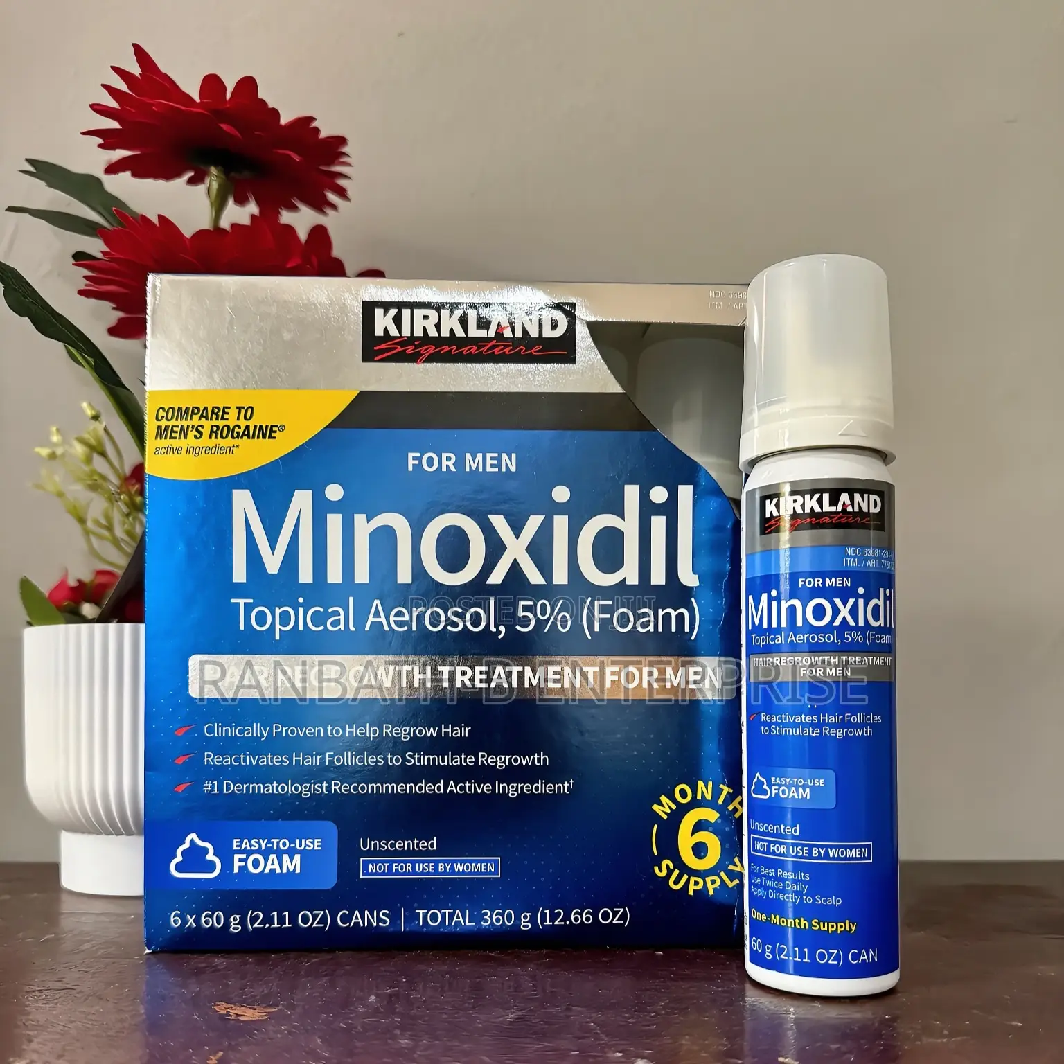 Kirkland Spray for Baldness and Beard 5% Minoxidil