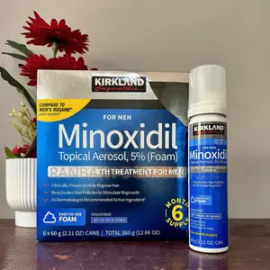 Kirkland Spray for Baldness and Beard 5% Minoxidil