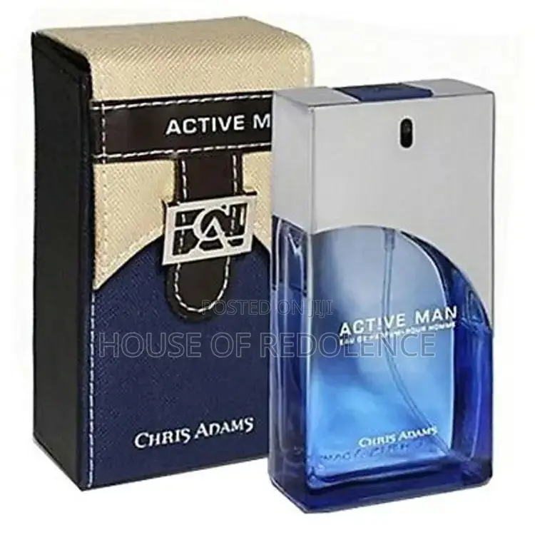 Chris Adams Active Man in Accra Metropolitan Fragrances, Ciel