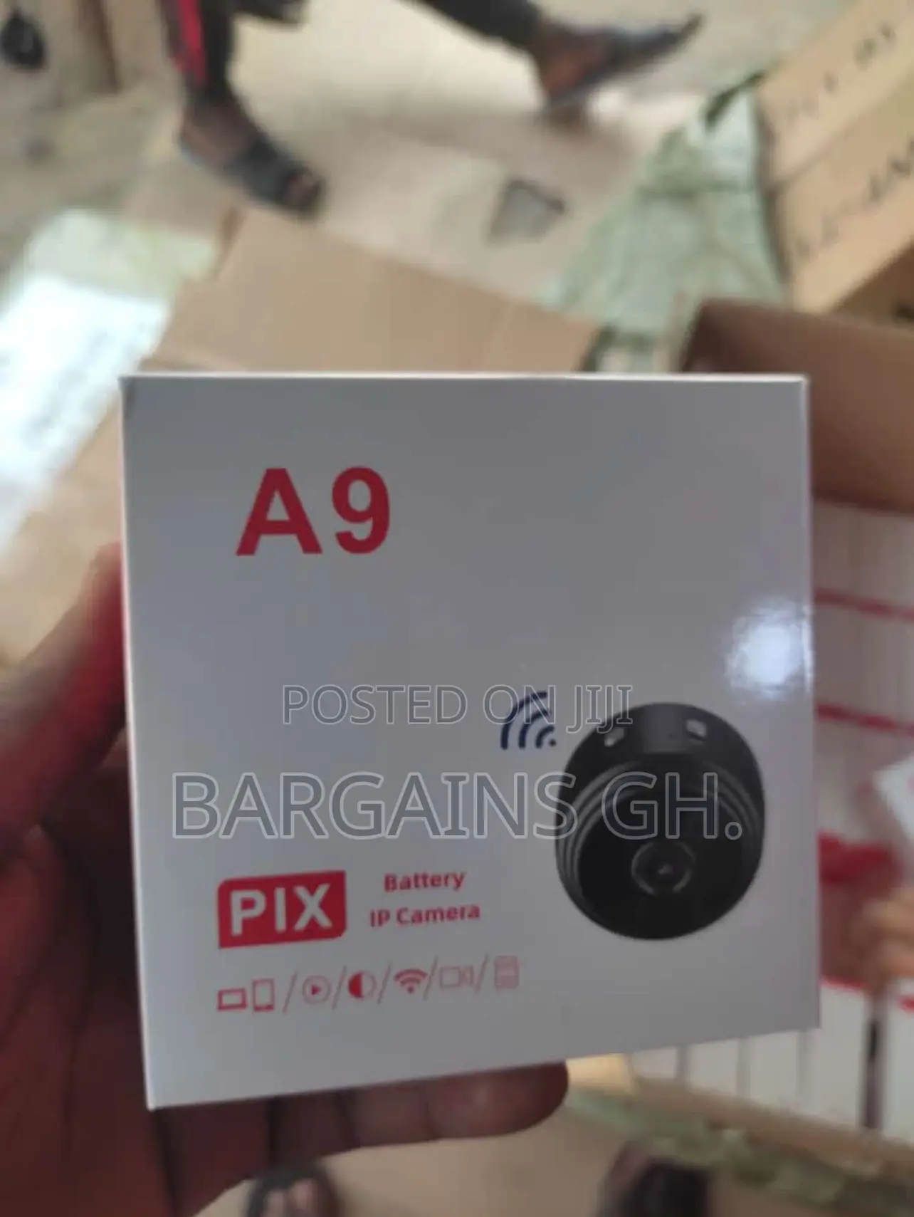 A9 Wifi Mini Camera (Spy Camera) With 64gb Sd Card (Promo)